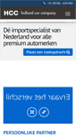 Mobile Screenshot of hollandcarcompany.nl